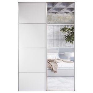 Posuvné dveře ke skříni MERV F4 120 bílé