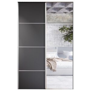 Posuvné dveře ke skříni MERV F4 120 černé