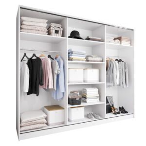 Skříň otevřená MERV K6 250 bílá
