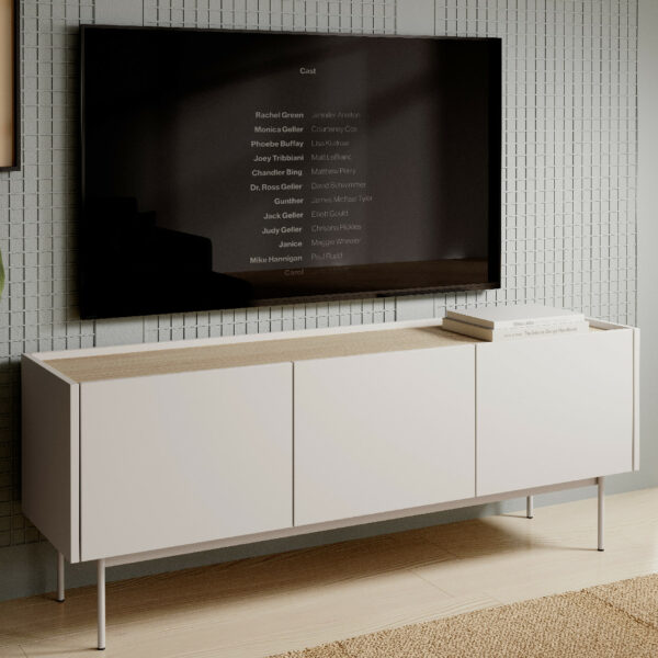 RTV COLOR 01 kašmírová / dubová linea skrinka - Image 4