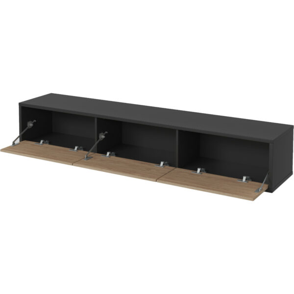 RTV komoda RIDAF 38 antracit / olej dub - Image 3