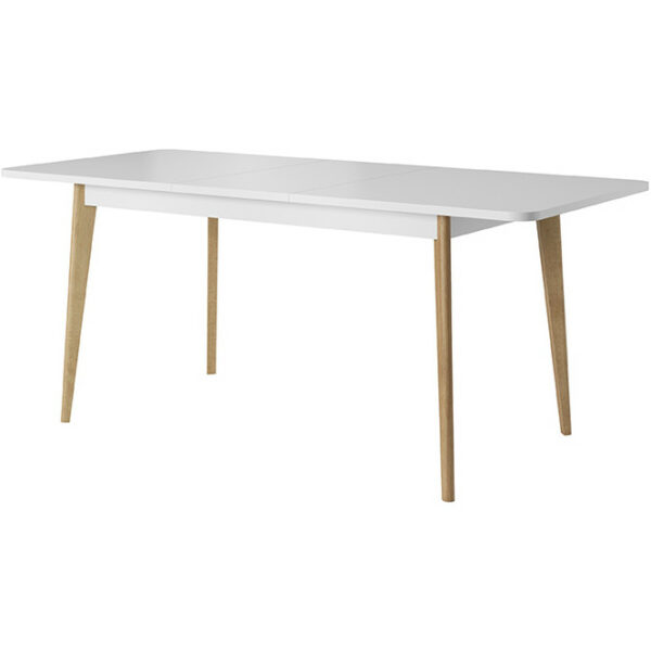 Stôl 140x80 NARDI 10 biela / dubová riviéra - Image 2