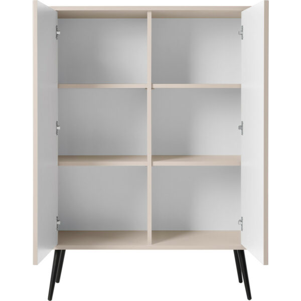 ZOVI 03 kašmír / čierna komoda - Image 3