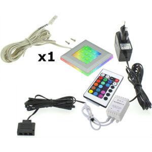 LED osvetlenie QUATRO 1P RGB (výber farieb)