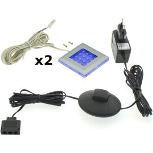 LED osvetlenie QUATRO 2P modré
