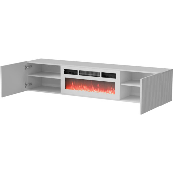 RTV komoda s krbom CLAIRE 02 biela - Image 2