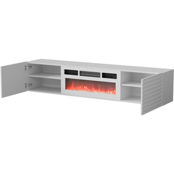 RTV komoda s krbom CLAIRE 01 biela - Image 2