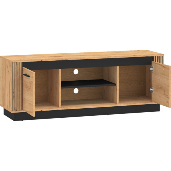 Obývací nábytok URSA 1 dub craft gold + čierna - Image 8