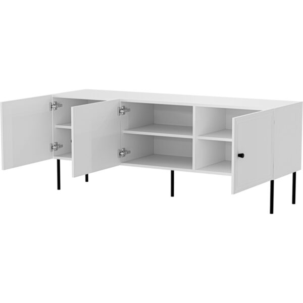 RTV LAZZO BIS 150 biela matná komoda - Image 2