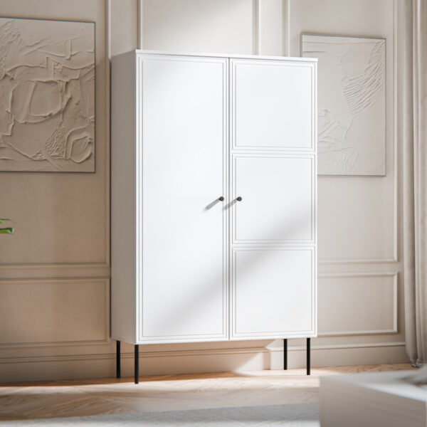 LAZZO BIS 100 biela matná komoda - Image 4