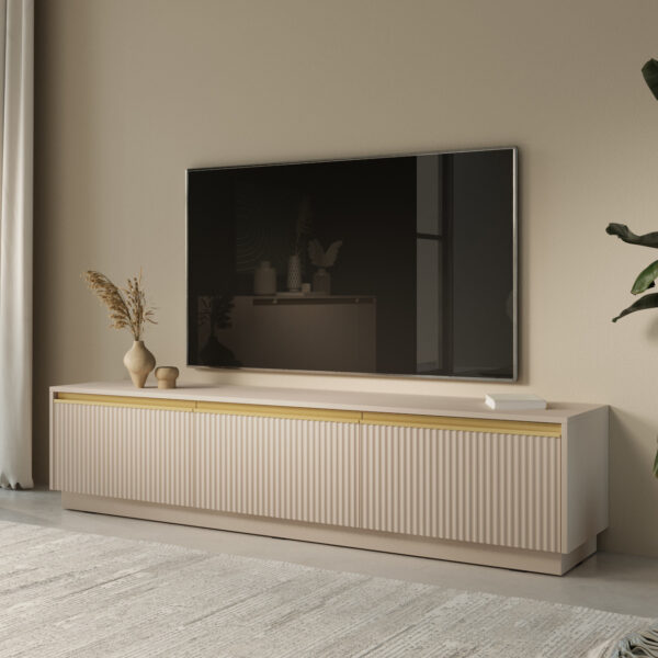 RTV 180 CROWN 01 pieskovo-béžová komoda - Image 3