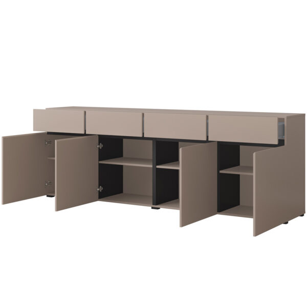CROSI 25 konžská komoda / čierna - Image 4