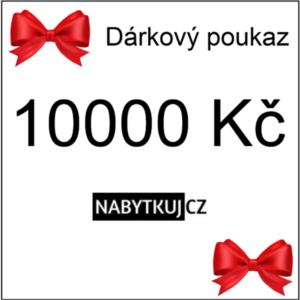 Darčekový poukaz v hodnote 10000 Kč