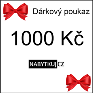 Darčekový poukaz v hodnote 1000 Kč
