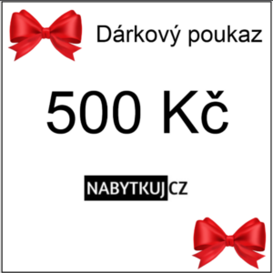 Darčekový poukaz v hodnote 500 Kč