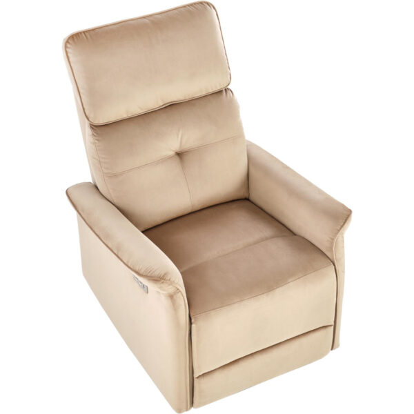 Rozkladacia stolička SAFIR béžová - Image 4
