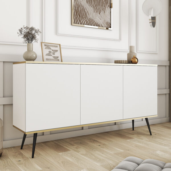 ARA K160 biela + čierna komoda - Image 4