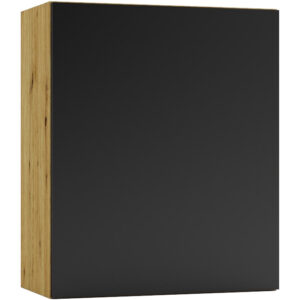 Horní skříňka W60 ELLEN 18 dub artisan / černá