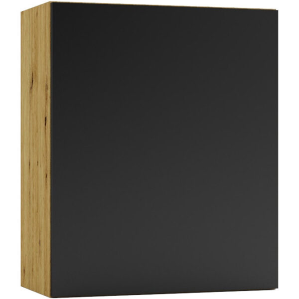Horní skříňka W60 ELLEN 18 dub artisan / černá