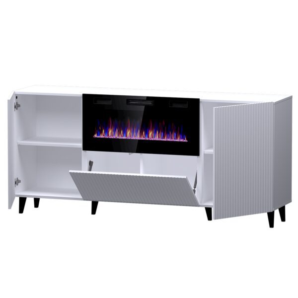 Komoda FASO 180 s krbom biela - Image 2