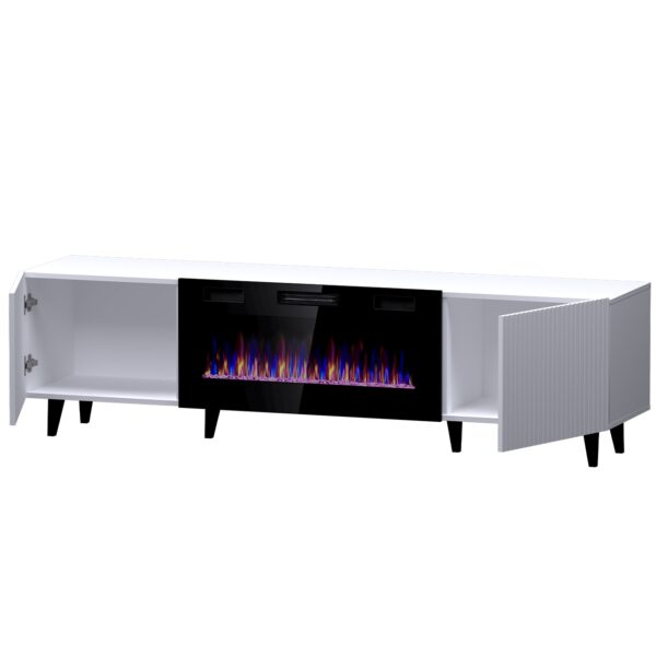 RTV FASO 180 komoda s krbom biela - Image 2