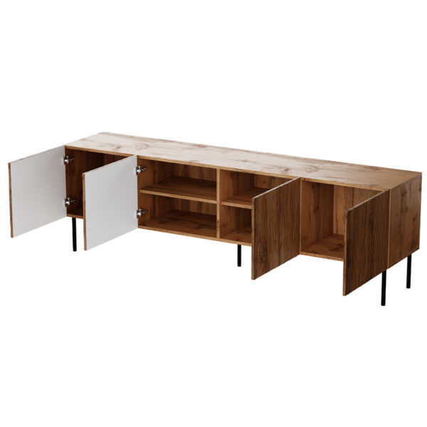 RTV GLEN 190 dubová komoda wotan - Image 6
