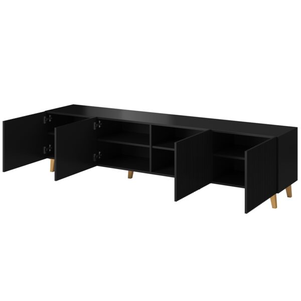 RTV FASO 200 čierna komoda - Image 6