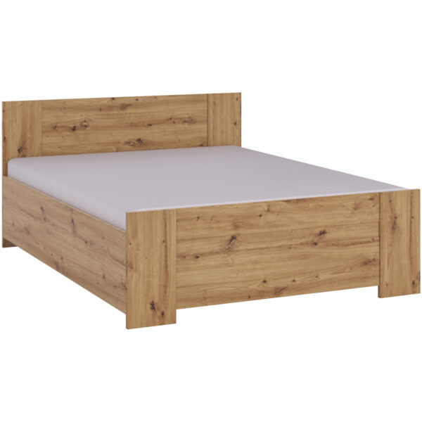 Postel s úložným prostorem 160x200 BONEY BO02 dub artisan