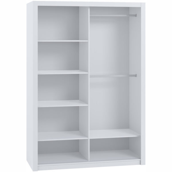 Šatníková skriňa s posuvnými dverami so zrkadlom 180 BONEY BO09 dub remeselník - Image 2