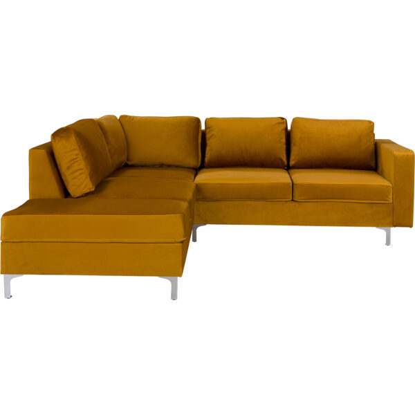 Rohová sedačka ORLEAN VELVET tiffany 08 ľavá - Image 2