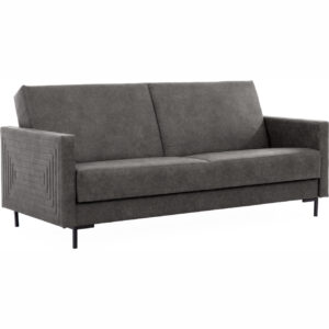 Pohovka SELVA B manila dark grey černá