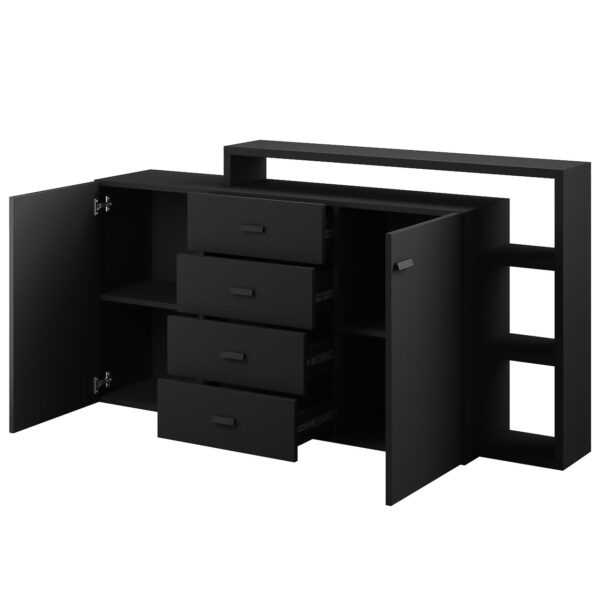 TABO BT27 čierna komoda - Image 2