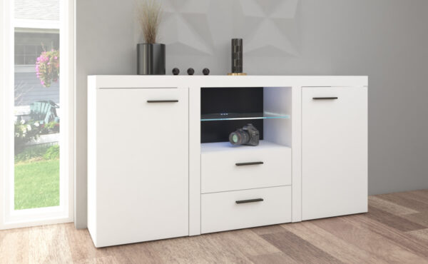 RODOS 2D2SZ biela komoda - Image 3