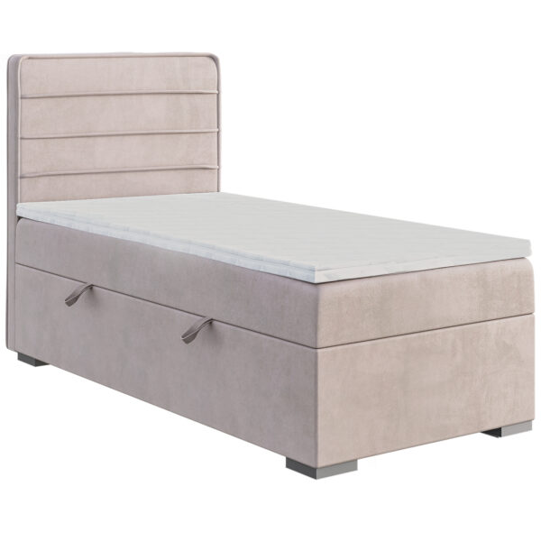 Kontinentální postel BEROTTI 90x200 pravá magic velvet 2255