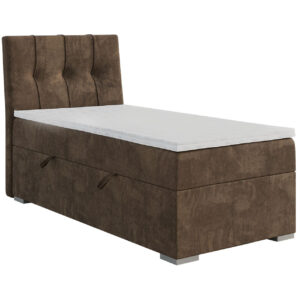 Kontinentální postel DANO 90x200 pravá magic velvet 2205