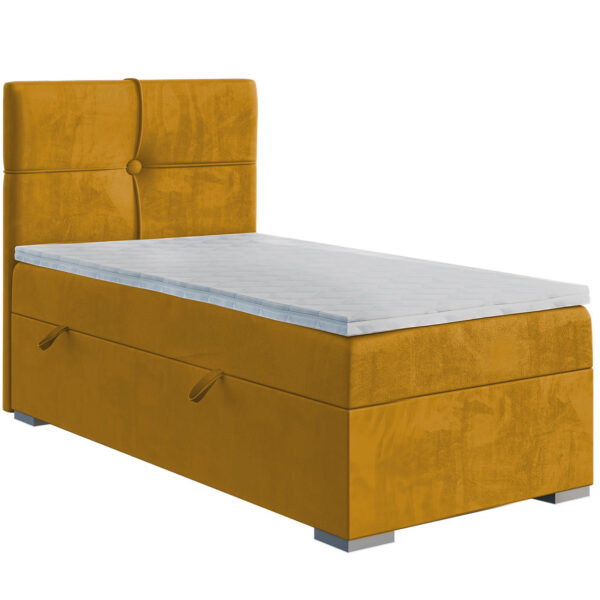 Kontinentální postel GENOVA 80x200 pravá magic velvet 2215