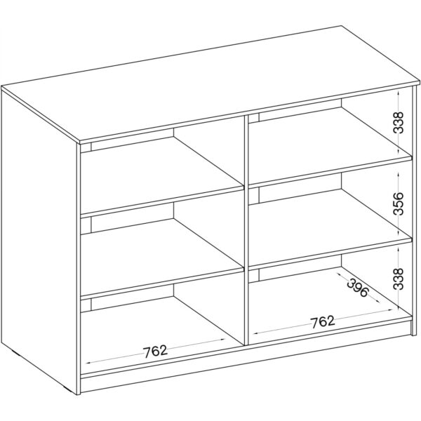 MALTIS MT23 svetlosivá komoda - Image 3