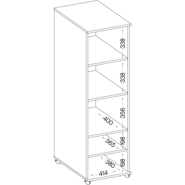 MALTIS MT25 svetlosivý kontajner - Image 3