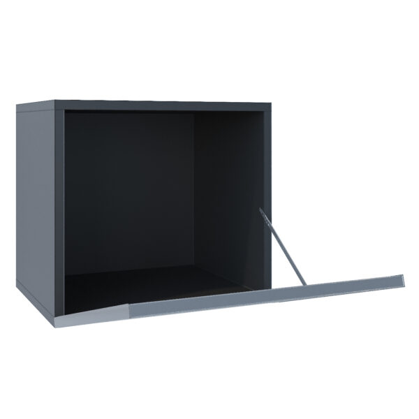Malá závesná skrinka ONYX ON1B čierna lesklá - Image 2