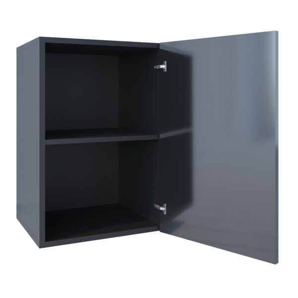 ONYX ON2A čierna lesklá závesná skrinka - Image 2