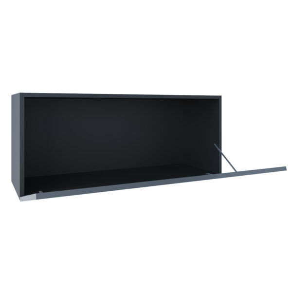 Závesná skrinka veľká ONYX ON4B čierna lesklá - Image 2