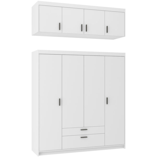ELENI 4D2S biela skrinka - Image 3