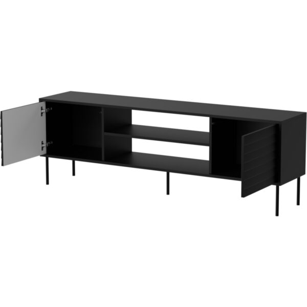 RTV AKAGI 180 EF čierna komoda - Image 2