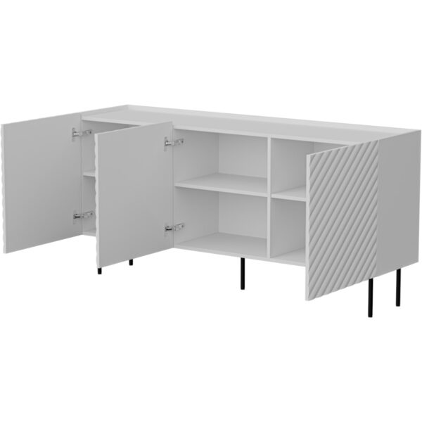 TESSI 165 3D biela komoda - Image 2