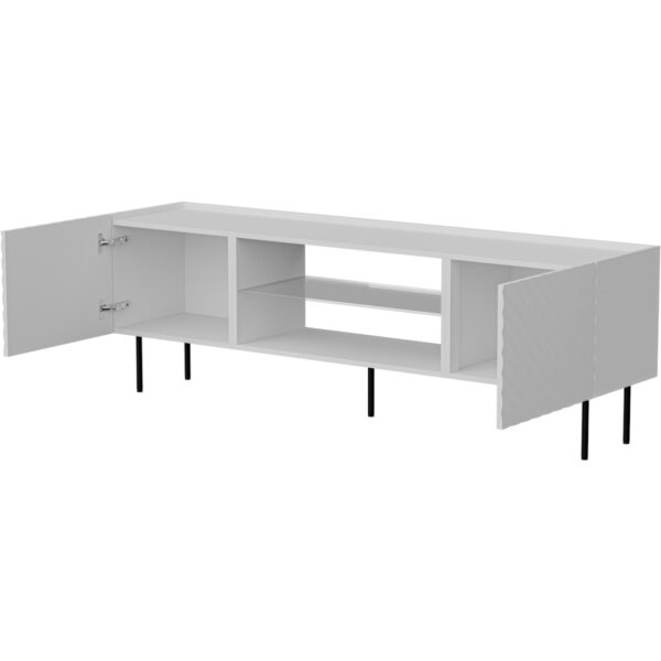 RTV komoda TESSI 180 EF biela - Image 2