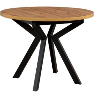 Stůl DS58 artisan laminát / černý