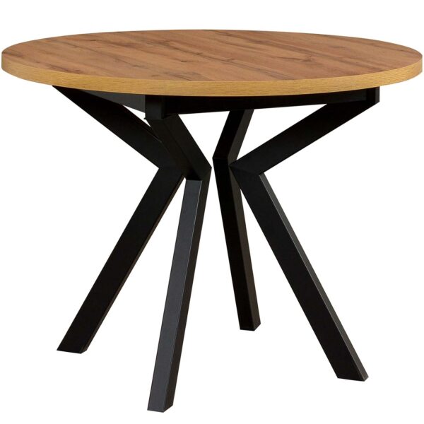 Stůl DS58 artisan laminát / černý