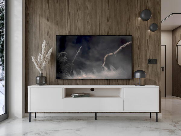 RTV RADIUS 180NC biela komoda - Image 4
