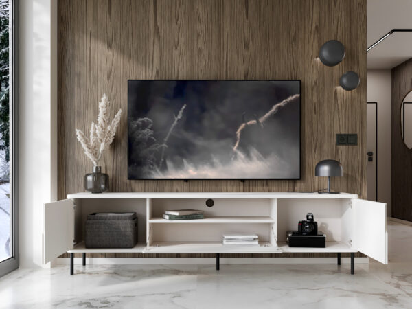 RTV RADIUS 180NC biela komoda - Image 5
