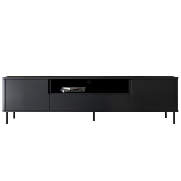Komoda RTV RADIUS 180NC černý